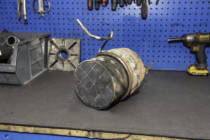 DPF-Filter-Clean-On-Bench