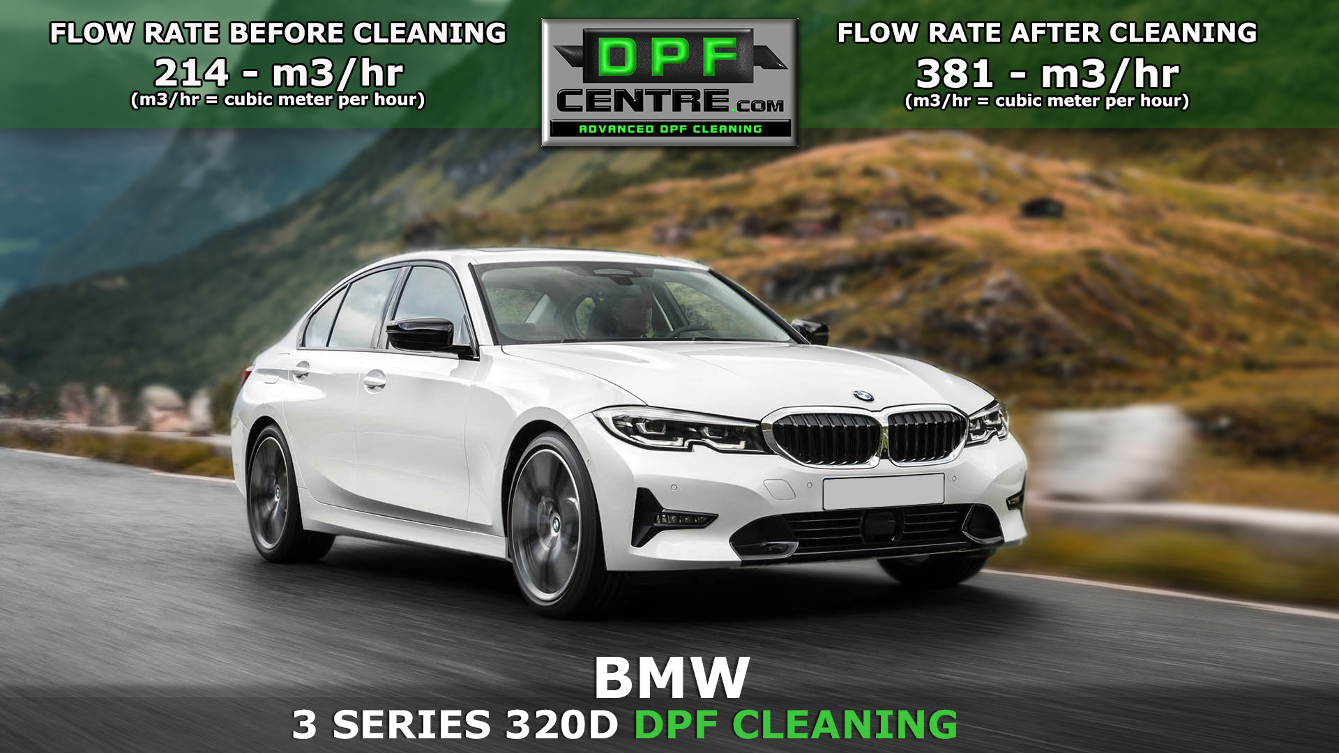 BMW 3 Series 320D DPF Cleaning - Quantum - DPF Cleaning Centre