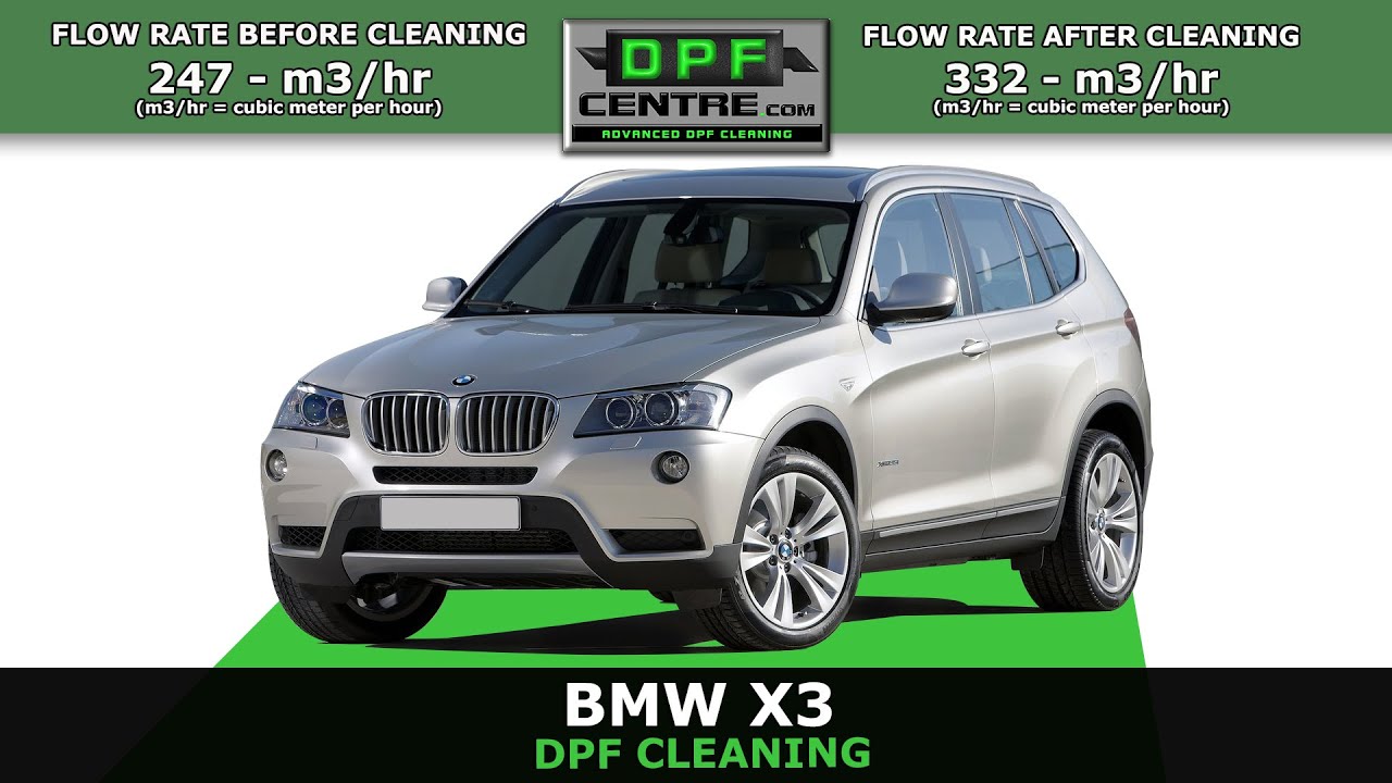 BMW X3 DPF Cleaning - Quantum - DPF Cleaning Centre
