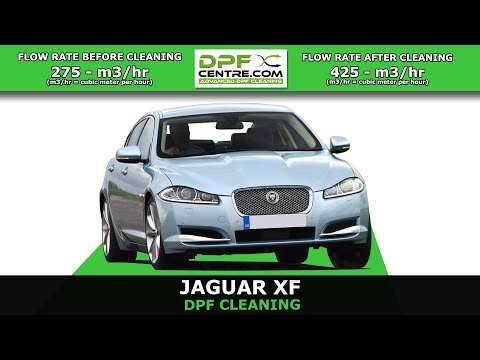 Jaguar XF DPF Cleaning