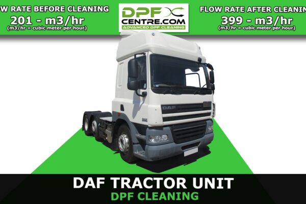 DAF Tractor DPF Cleaning